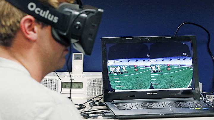 VR will soon revolutionize how football players train