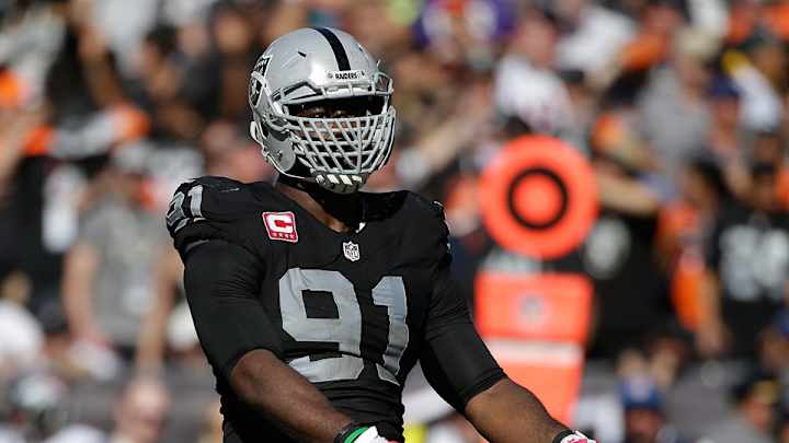 Report: Raiders DE Justin Tuck to undergo season-ending surgery