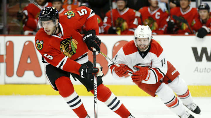 Rundblad slated to step in for Blackhawks defense
