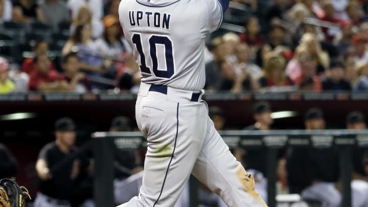 Upton's 12th-inning homer lifts Padres past D-Backs 6-4