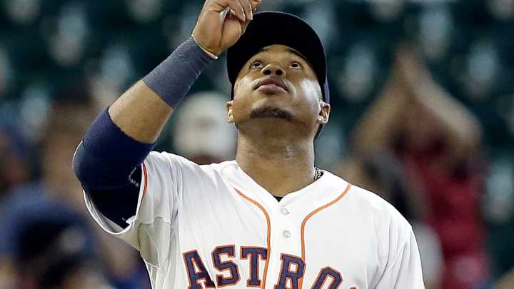 Valbuena homers twice as Astros beat Rockies 8-5