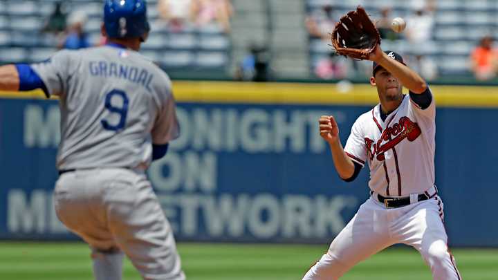 Teheran gets no help from bats as Braves fall to Dodgers 3-1