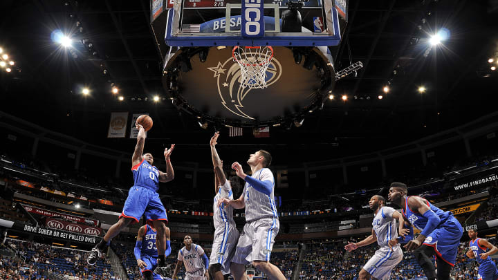 Philadelphia 76ers' Isaiah Canaan hit buzzer-beater off tipped pass Philadelphia 76ers' Isaiah Canaan hit buzzer-beater off tipped pass