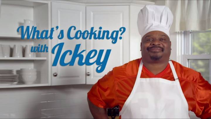 Ickey Woods takes his love of deli meat to the next level in new ad