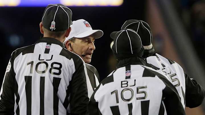 Report: Referee in Patriots-Bills game confused college, NFL rules Report: Referee in Patriots-Bills game confused college, NFL rules