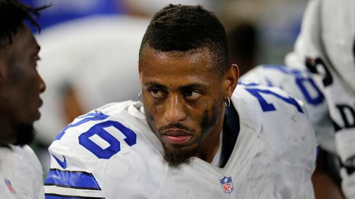 Report: Greg Hardy told NFL in reinstatement hearing victim ‘tripped’