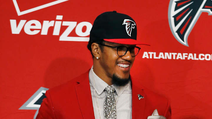 Former coach says Falcons new DE Beasley is 'freak athlete'