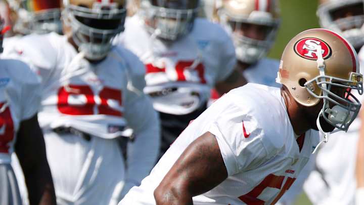 Tomsula: LB Brooks won't return to 49ers practice this week