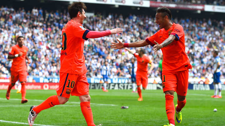 Watch: Messi unlocks Espanyol, Neymar scores to cap 25-pass move Watch: Messi unlocks Espanyol, Neymar scores to cap 25-pass move
