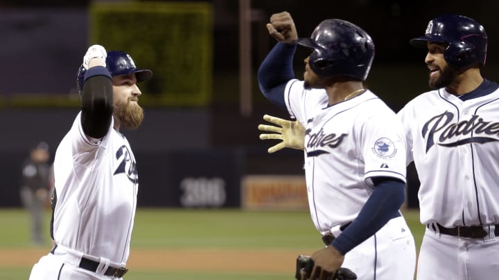 Spangenberg hits 2 homers, Padres beat Nationals 8-3