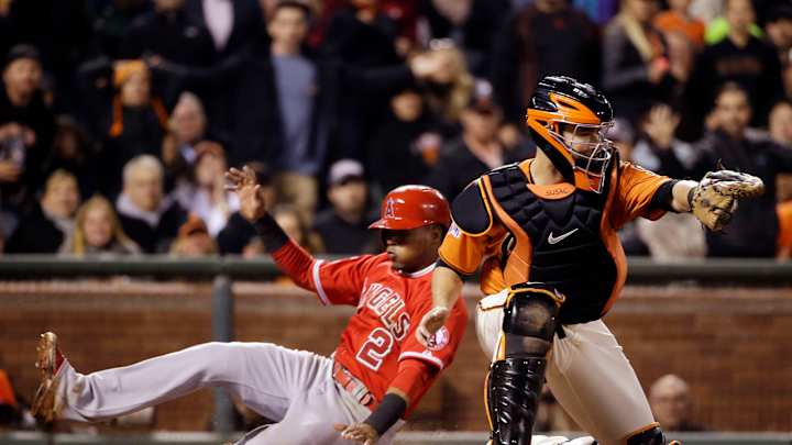 Panik lifts Giants past Angels 3-2