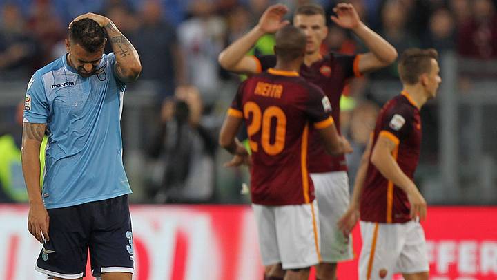 Serie A: Roma tops Lazio in derby; Inter moves clear at the top