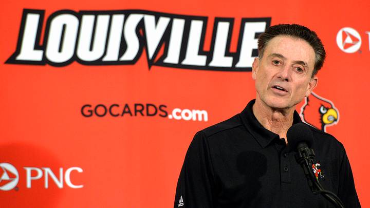 Louisville's Lewis: AD says Pitino 'going to be our coach' Louisville's Lewis: AD says Pitino 'going to be our coach'