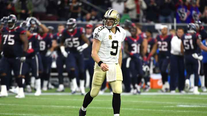 Brees won't defend his performance while Saints struggle