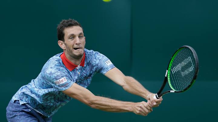 Gilles Simon gives France 1-0 lead over Britain in Davis Cup