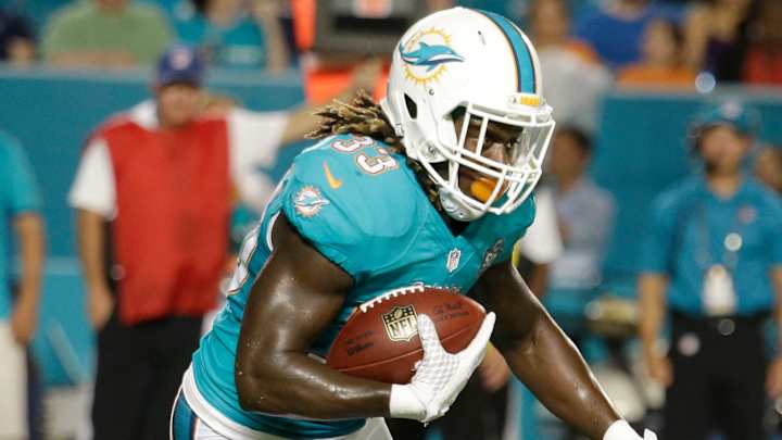 Report: Dolphins rookie RB Jay Ajayi sustained a cracked rib Thursday Report: Dolphins rookie RB Jay Ajayi sustained a cracked rib Thursday