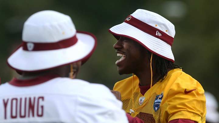 Jackson, Gruden seeing progression in Griffin, other QBs