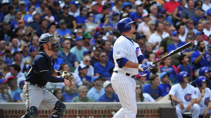 Schwarber, Lester lead Cubs over Brewers for 7th win in row