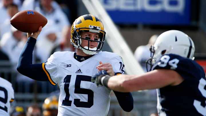 No. 14 Michigan beats Penn St., but title hopes take hit No. 14 Michigan beats Penn St., but title hopes take hit