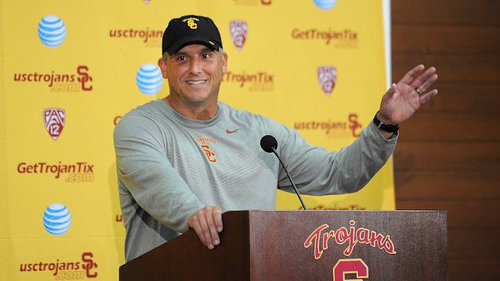 USC names Clay Helton permanent head coach