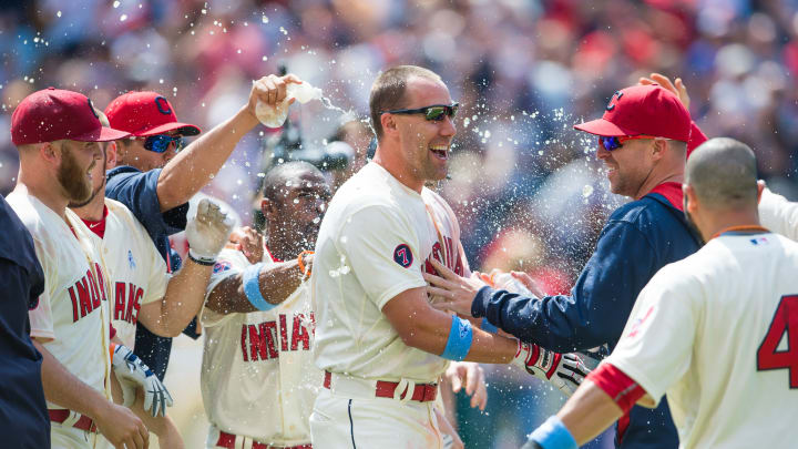 Watch: David Murphy's sacrifice fly gives Indians first walkoff of season Watch: David Murphy's sacrifice fly gives Indians first walkoff of season