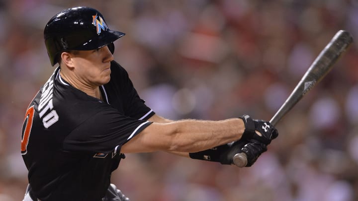 Watch: Marlins catcher J.T. Realmuto hits inside-the-park homer