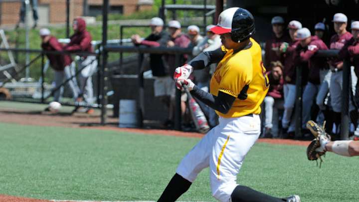 Watch: Maryland CF throws out UCLA runner at home plate