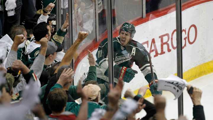 Parise has been in right place, with (and for) the Wild