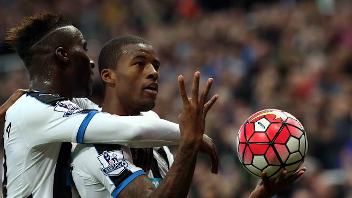 Newcastle’s Georginio Wijnaldum scores four goals against Norwich City Newcastle’s Georginio Wijnaldum scores four goals against Norwich City