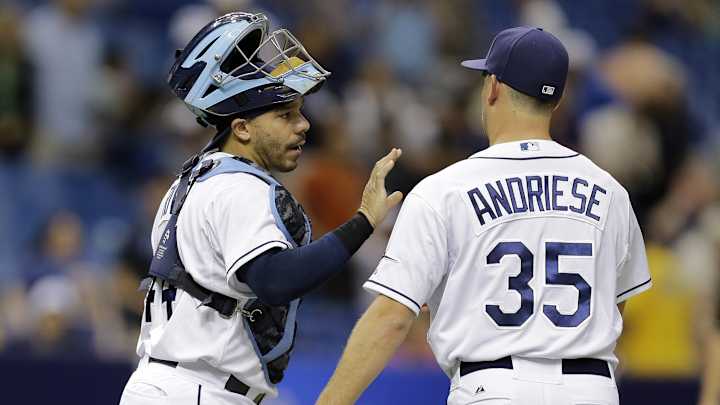 Rene Rivera homers and drives in 4, Rays beat Yankees 6-1