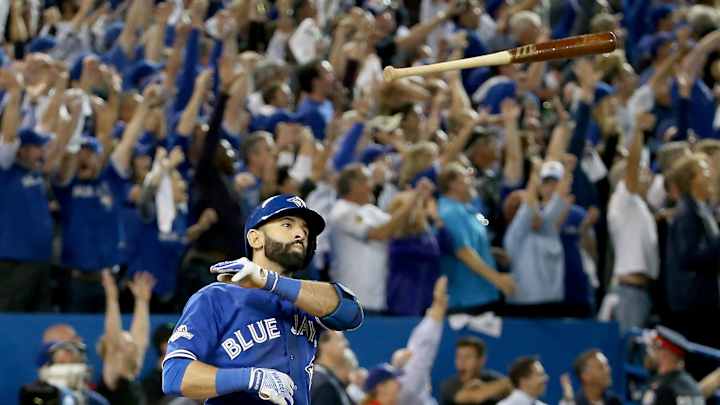 Of course a Blue Jays fan got Jose Bautista’s bat flip tattooed on him