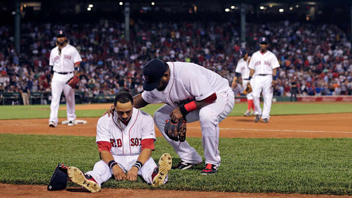 Boston places CF Betts on 7-day concussion DL