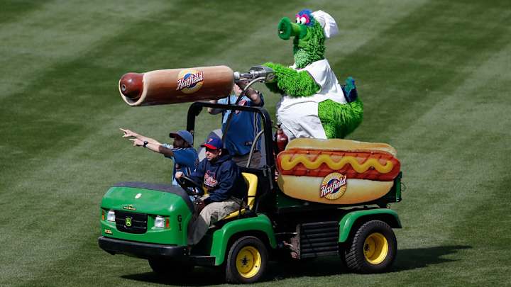 Even mascots are not immune to baseball's emphasis on pace-of-game Even mascots are not immune to baseball's emphasis on pace-of-game