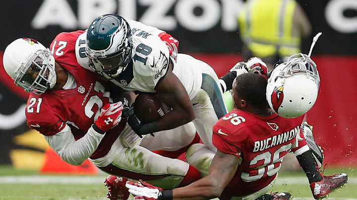 Cardinals' Patrick Peterson suffers concussion after violent collision