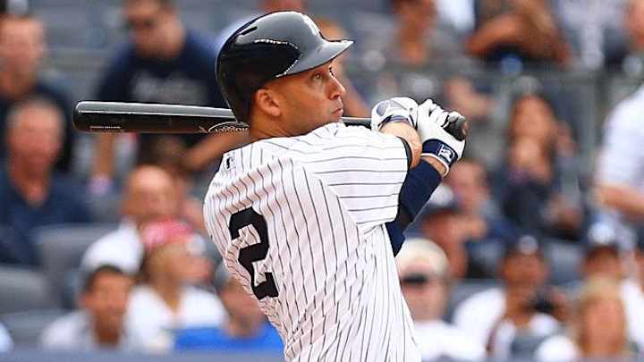 Jeter takes on-field BP, says 'everything is good so far' Jeter takes on-field BP, says 'everything is good so far'