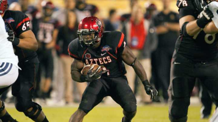 Former San Diego State back Adam Muema quits football, eyes fighting