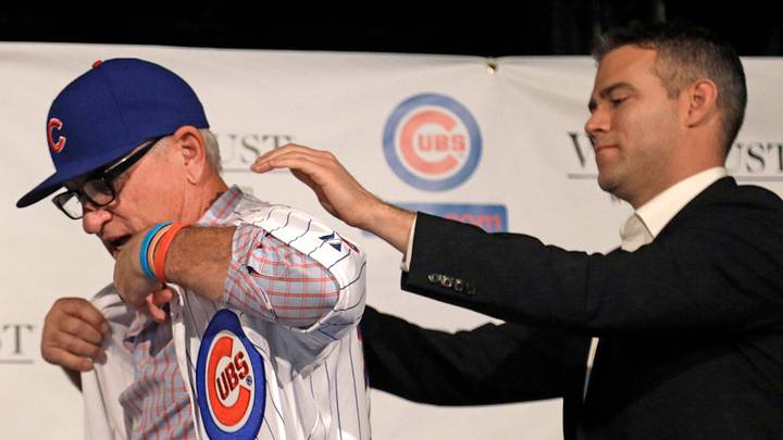 Theo Epstein: Cubs 'welcome' MLB's Joe Maddon tampering probe Theo Epstein: Cubs 'welcome' MLB's Joe Maddon tampering probe
