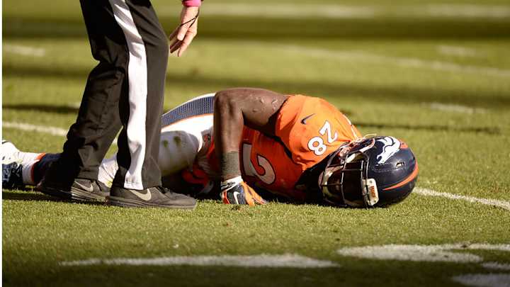 Broncos' Montee Ball could miss up to three weeks with groin strain Broncos' Montee Ball could miss up to three weeks with groin strain