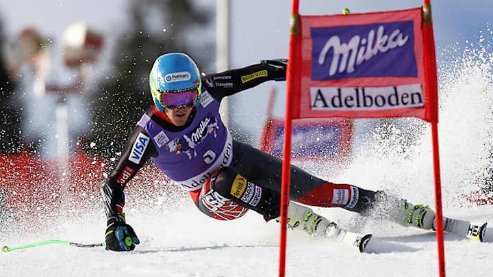 Felix Neureuther wins World Cup giant slalom; Ted Ligety skis out