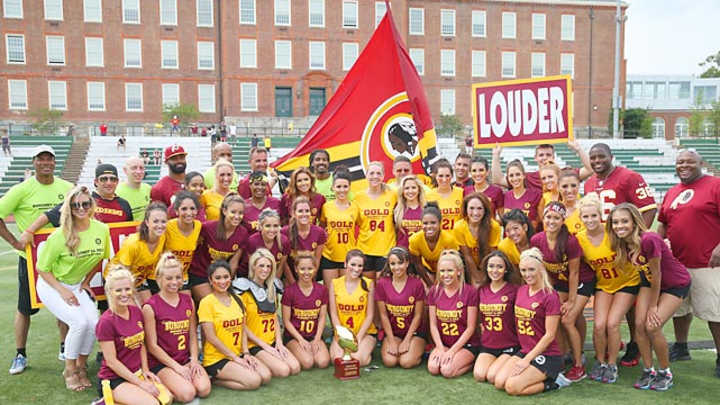 Burgundy and Gold game