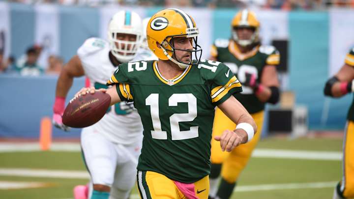 Packers QB Aaron Rodgers: On-field media access 'over the top' Packers QB Aaron Rodgers: On-field media access 'over the top'