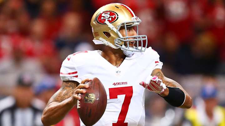 Report: Colin Kaepernick's fine cut in half, no evidence of racial slur Report: Colin Kaepernick's fine cut in half, no evidence of racial slur