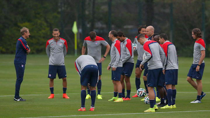 Klinsmann maintains 'realistic' World Cup approach, backs NYT comments Klinsmann maintains 'realistic' World Cup approach, backs NYT comments