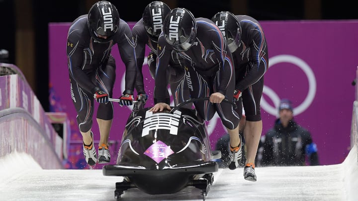 Bobsledder Johnny Quinn finally gets on the track in Sochi