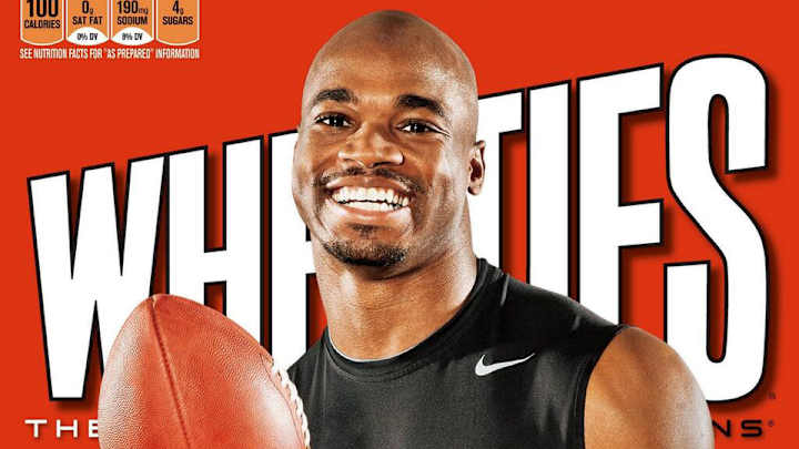 Wheaties pulls all content of Vikings' Adrian Peterson off website Wheaties pulls all content of Vikings' Adrian Peterson off website