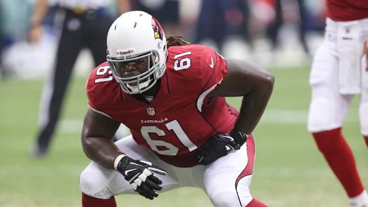 Cardinals offensive lineman Jonathan Cooper won't start vs. Chargers
