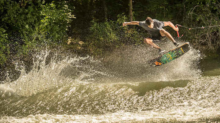Brian Grubb takes wakeskating to New York's historic Erie Canal