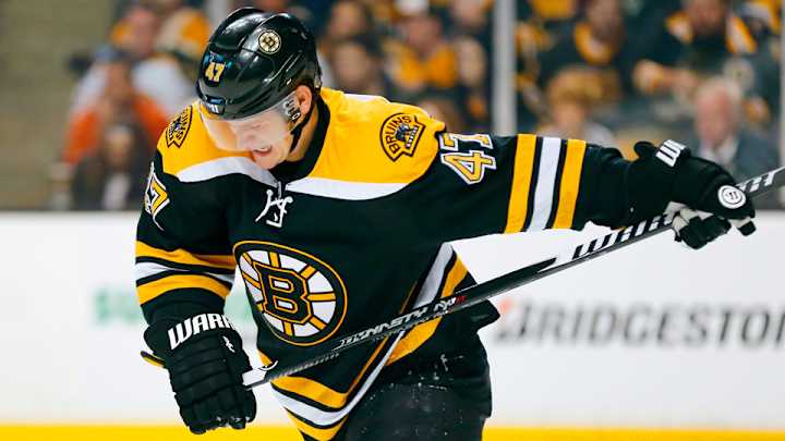 Bruins' depth tested by gruesome injury to Torey Krug Bruins' depth tested by gruesome injury to Torey Krug