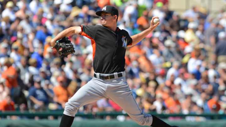 Marlins call up top pitching prospect Andrew Heaney, place Christian Yelich on DL