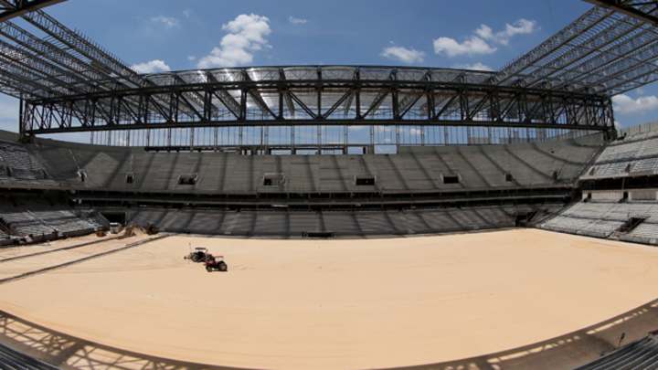 FIFA says Curitiba will host WC matches, but stadium completion will cut it close